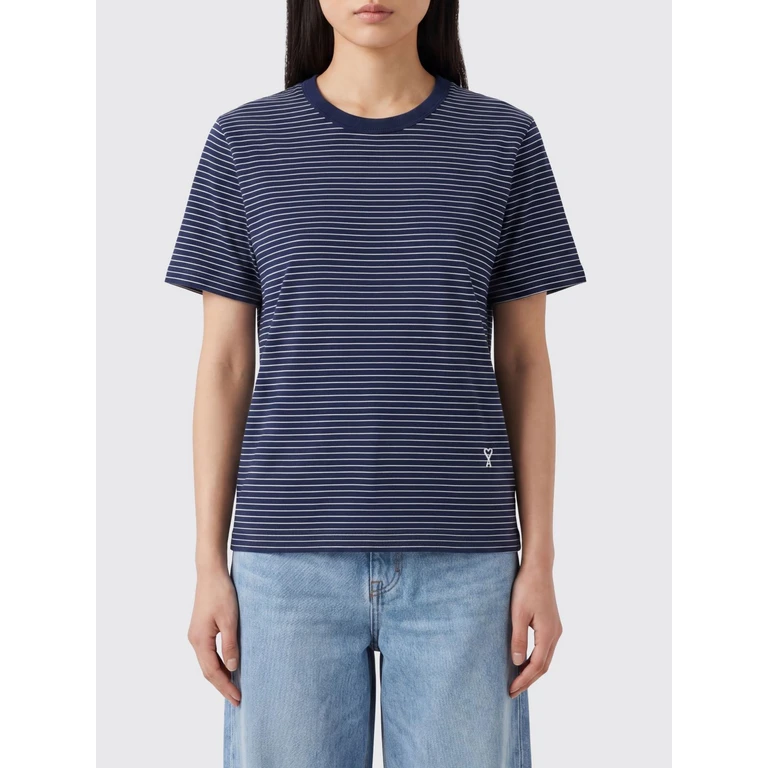 Striped Cotton T-Shirts (FTS373JE0212A044)