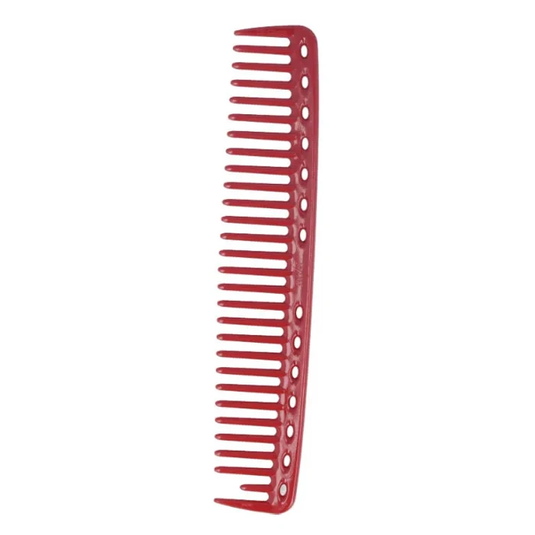 Ys Park 452 Peigne à dents rondes Rouge 202 mm
