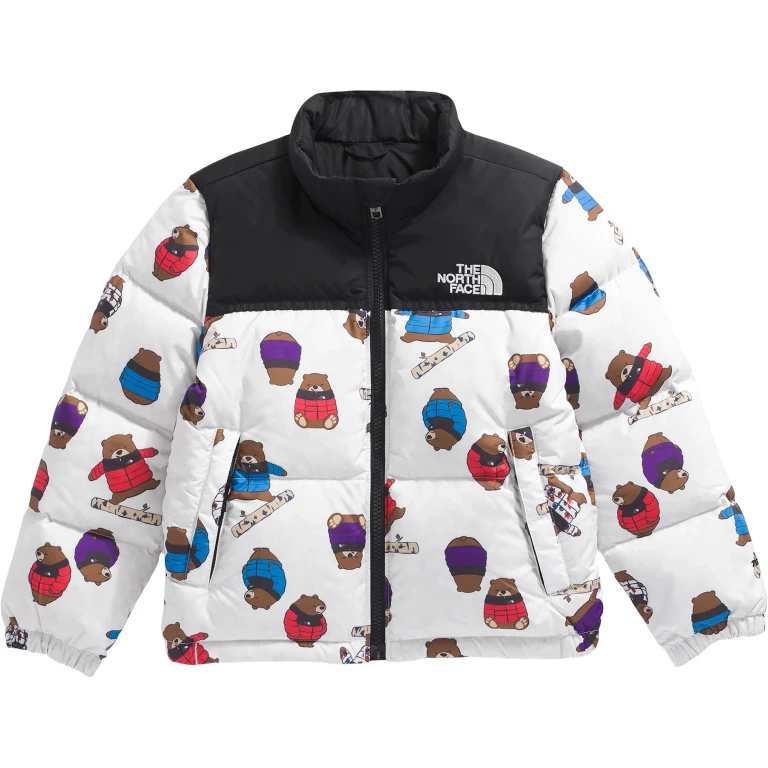 1996 Retro Nuptse Printed Jacket - Kids