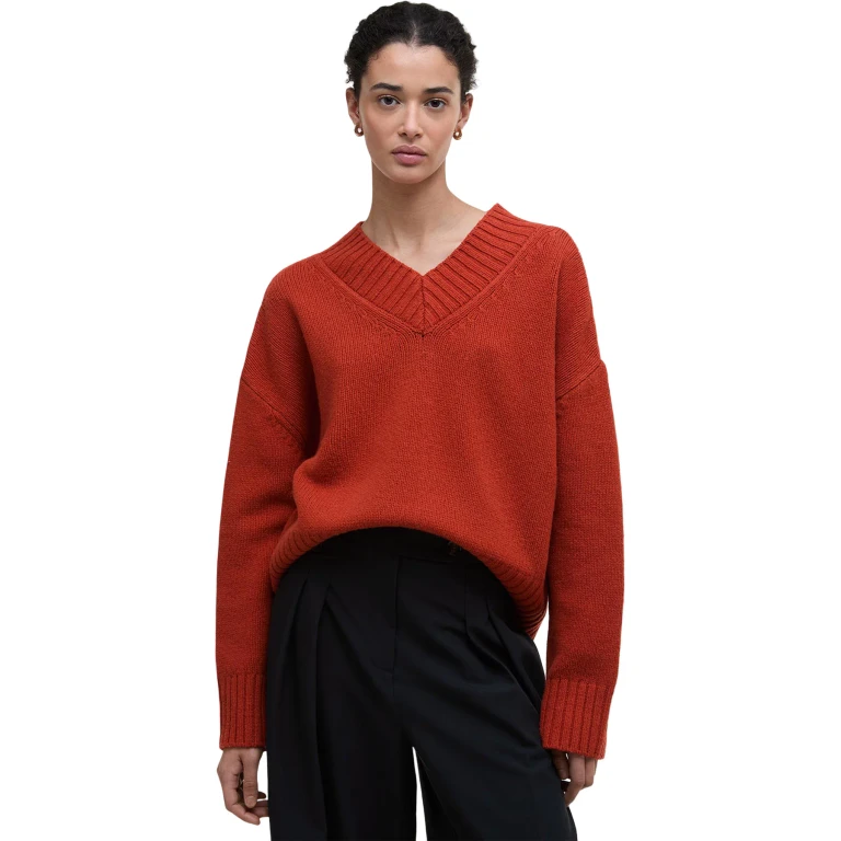 Antonia V-Neck Jumper - Women's