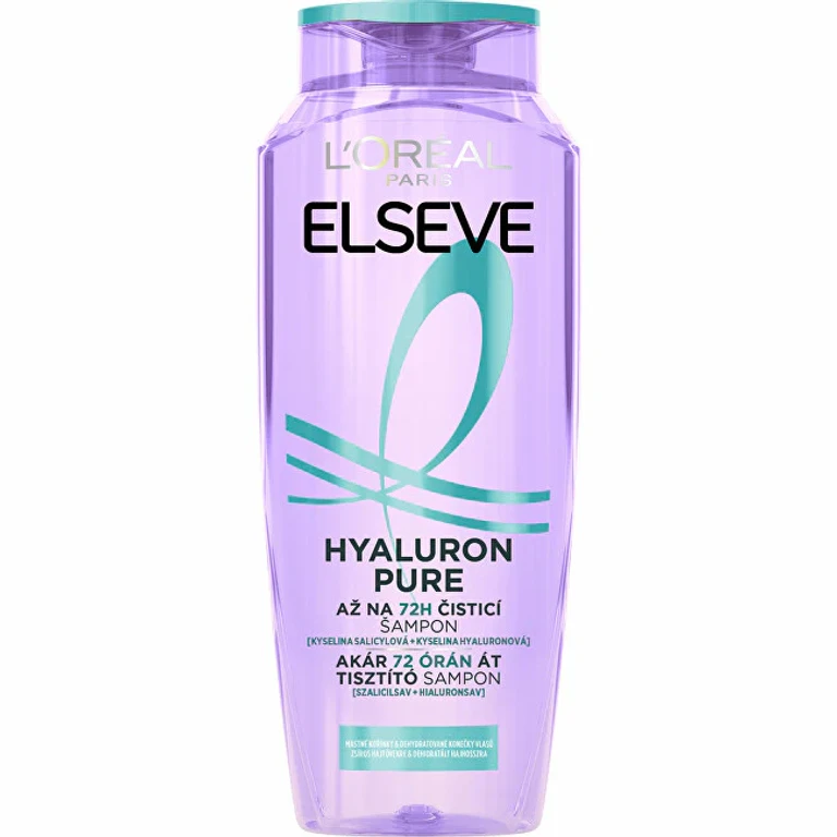 L'Oréal Paris Shampoo Cleaner Elseve Hyaluron Pure - Volume: 250 Ml