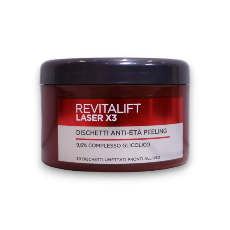 L'Oreal Paris Revitalift Laser X3 Glycolic Acid Peel-Off Pads Anti-Aging 30pcs
