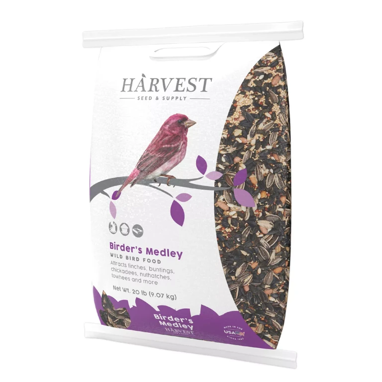 Birder's Medley Wild Bird Food, Premium Mix of Bird Seed, 20 lbs.