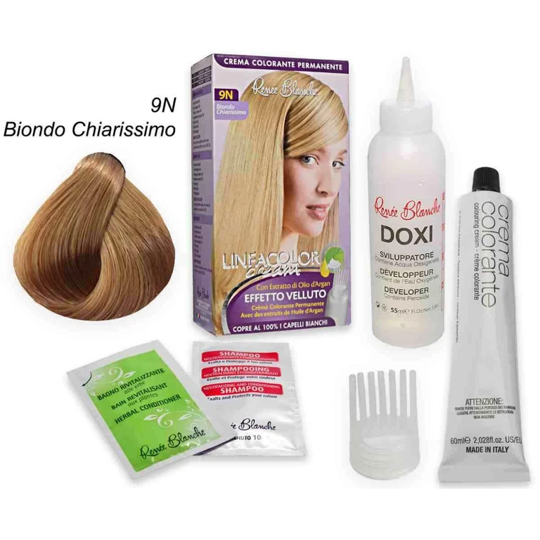 Linfacolor Cream 9N Very Light Blonde
