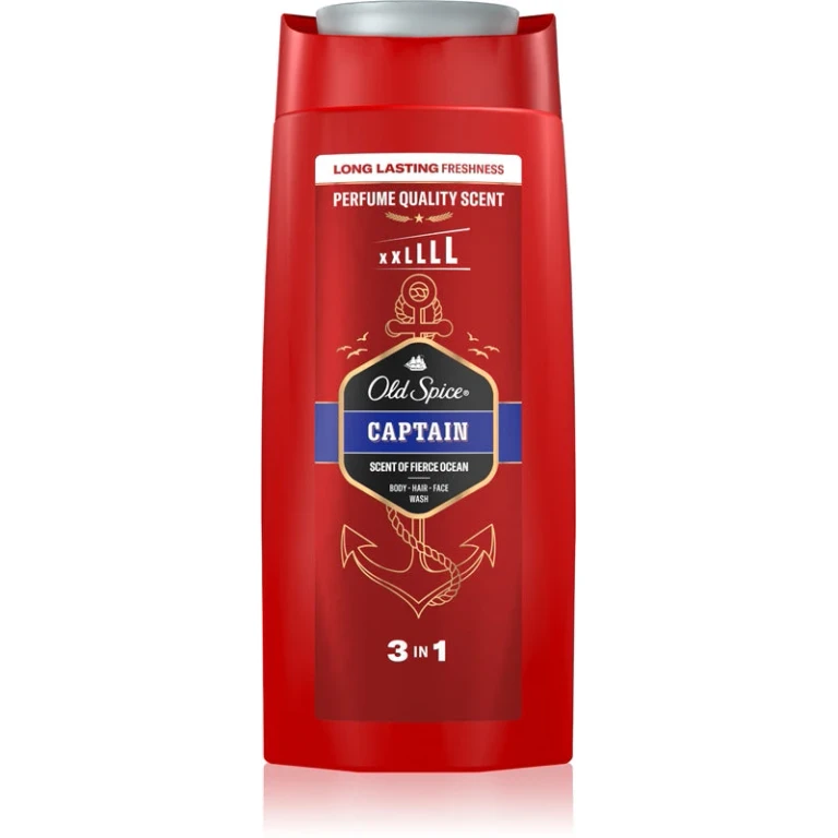 Captain Shower Gel + Shampoo - 675ml