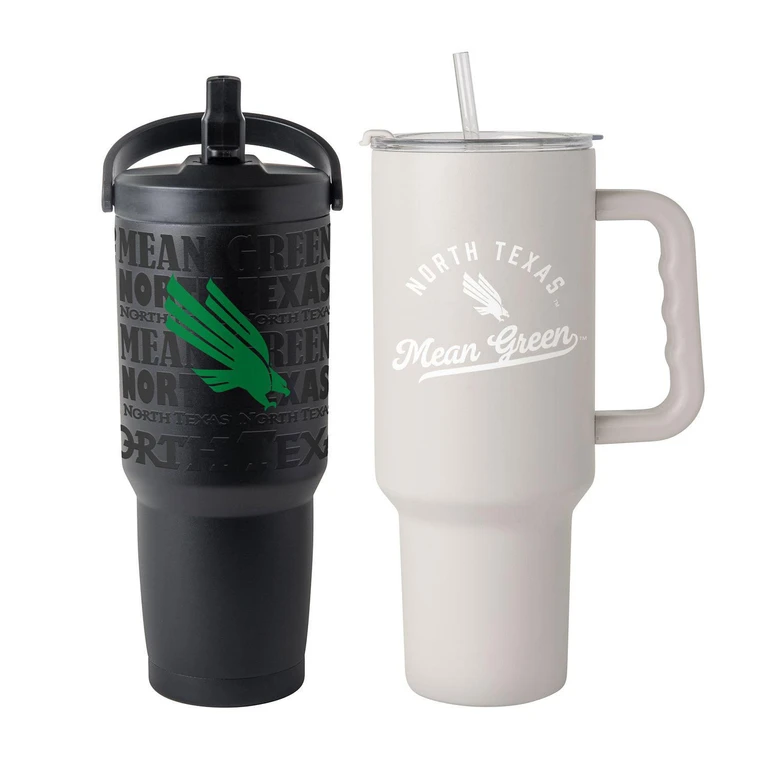 North Texas Eagles Stainless Steel Tumbler Set