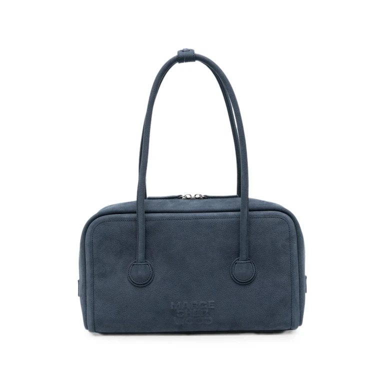Boston Nubuck-leather Tote Bag
