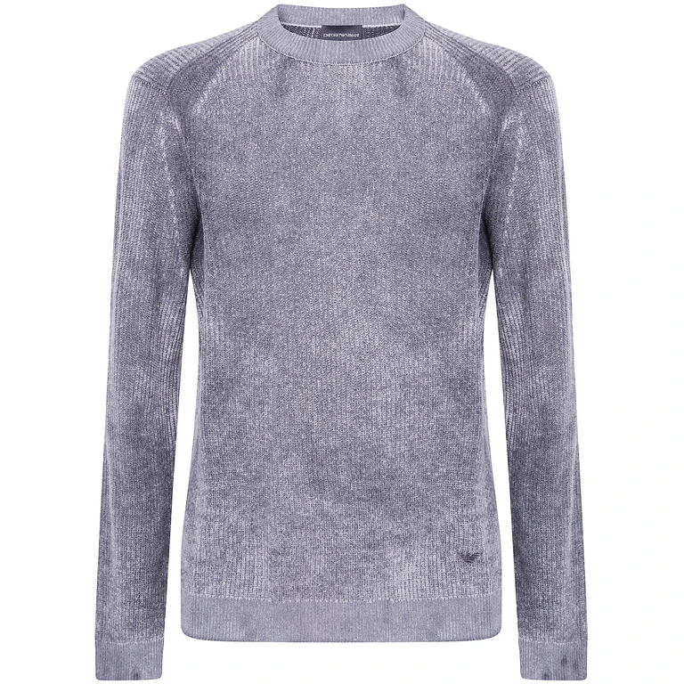 Sweater Wool Blend "Round Neck"