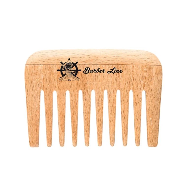 Wooden comb Eurostil, 9 cm wide, 1 unit