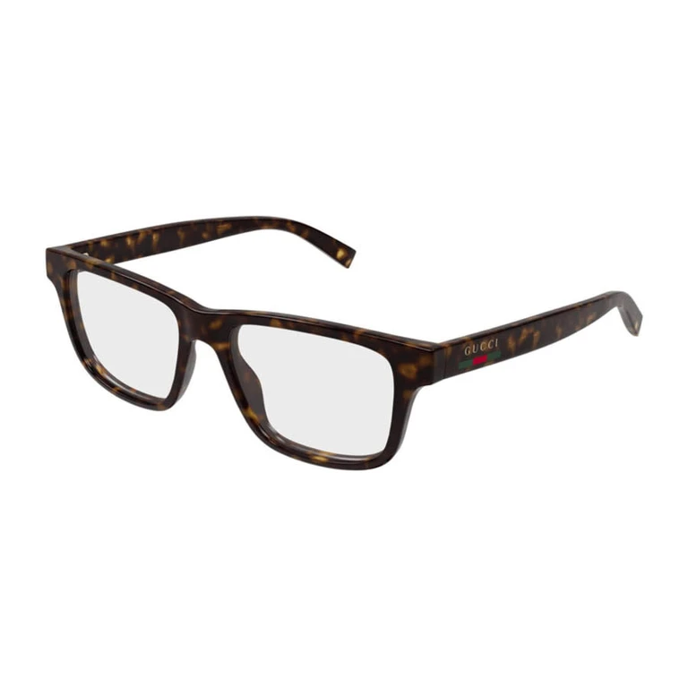 Mens Black Square Eyeglass Frames GG1987O 002