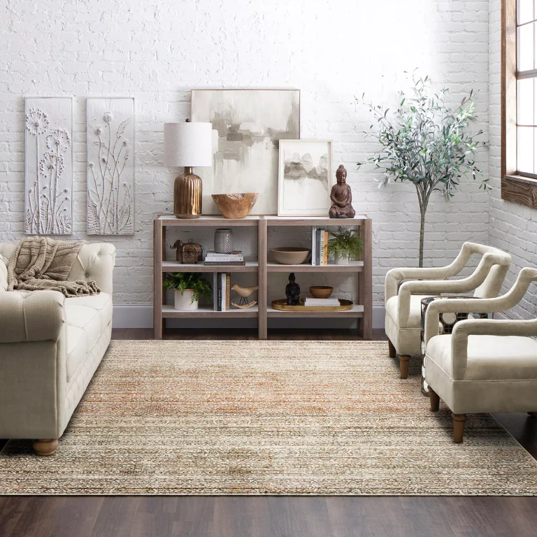 Woven Traditional Area Rug:- 7'10' x 10'1', Nora Ombre