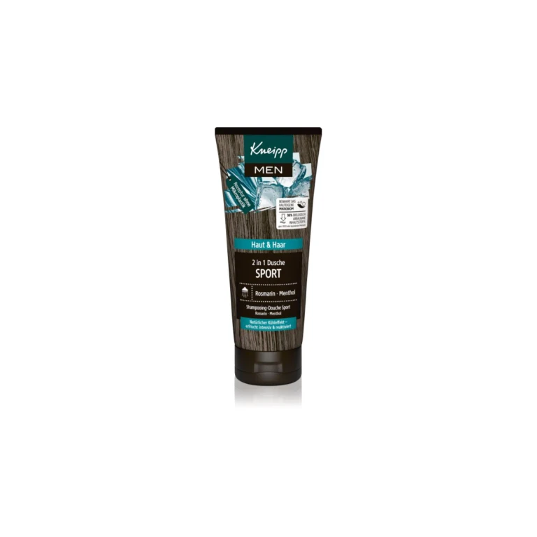 Sport shampoo and shower gel 2 in 1 for men 200 ml