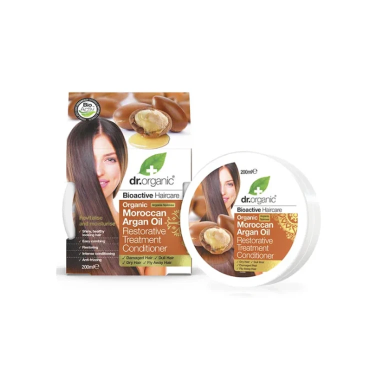 Hair conditioner Dr. Organic Moroccan Argan Oil 200 ml