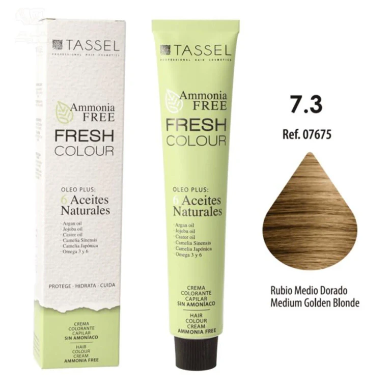 Fresh Colour Ammonia-Free Hair Dye Cream Medium Blonde 1 unit