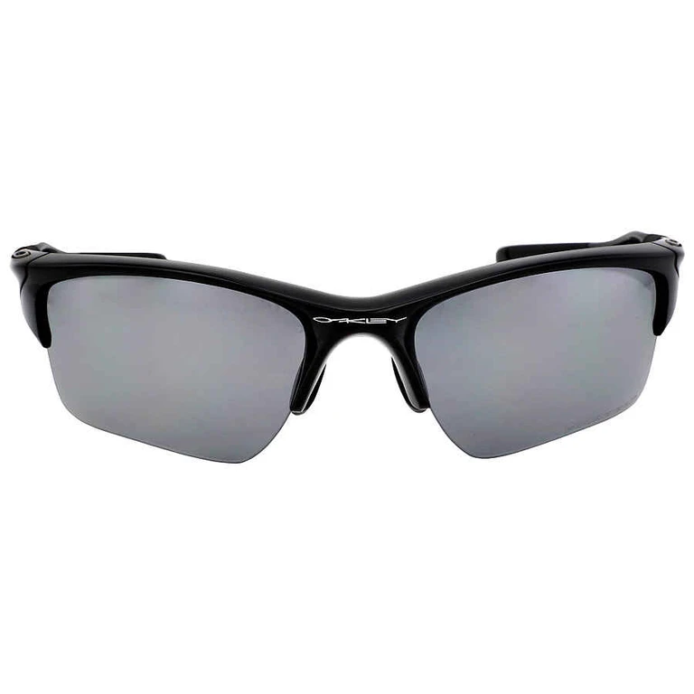 Half Jacket 2.0 XL Black Iridium Polarized Sport Mens Sunglasses OO9154 915405 62