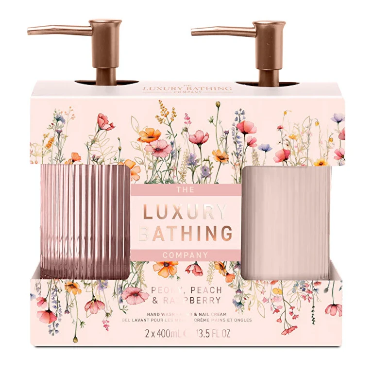 Gift Set Peony, Peach, and Raspberry 2 Pieces