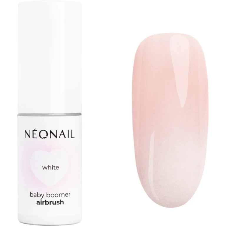 Baby Boomer colored nail powder, White, 5 g