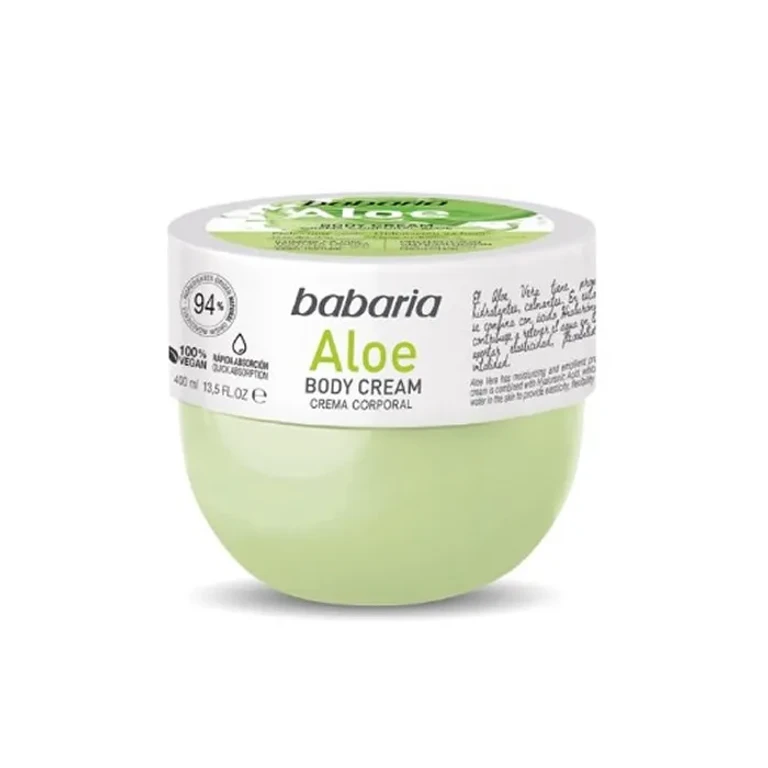 Aloe body cream Babaria 400 ml