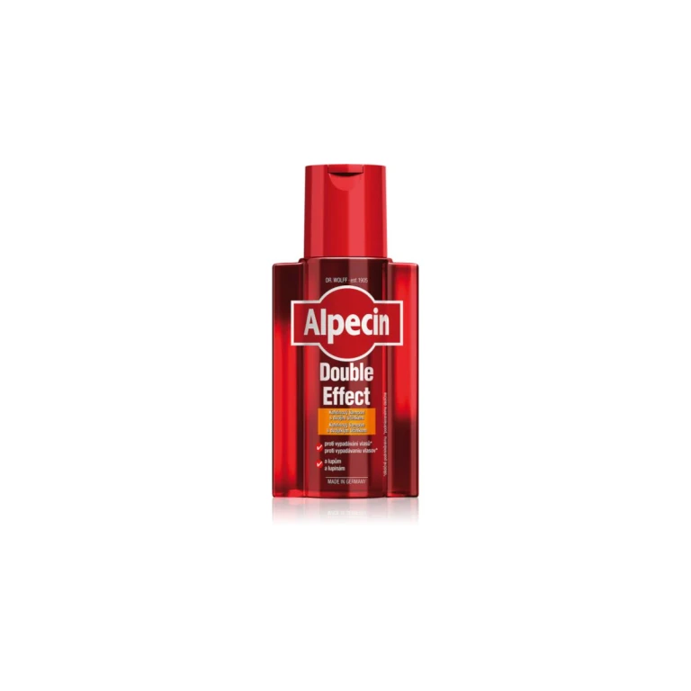 Double effect caffeine shampoo for men, anti-dandruff and anti-hair loss 200 ml