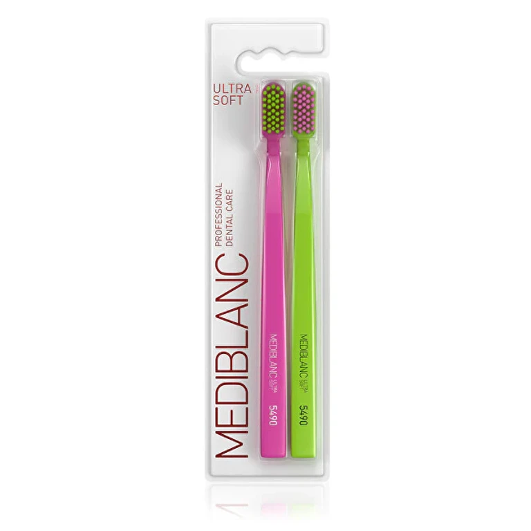 Ultra Soft Pink Toothbrush/Verde 2 Pieces