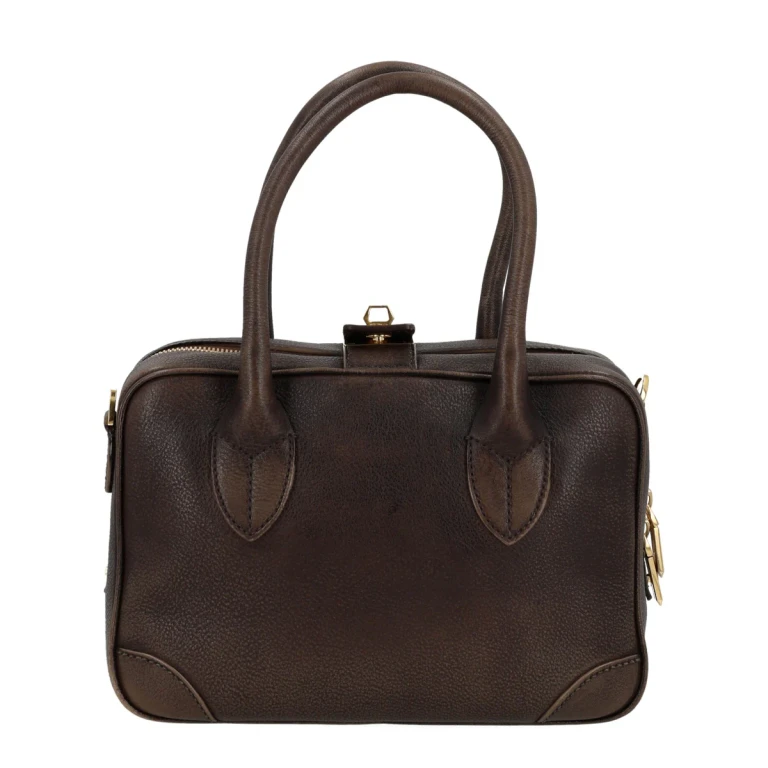 Handbag LIFE Brown Leather