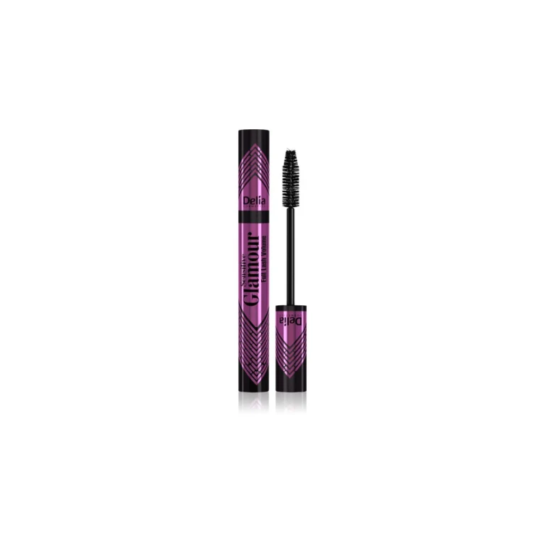 Glamour Volumizing and lengthening mascara for sensitive eyes black color 11 ml