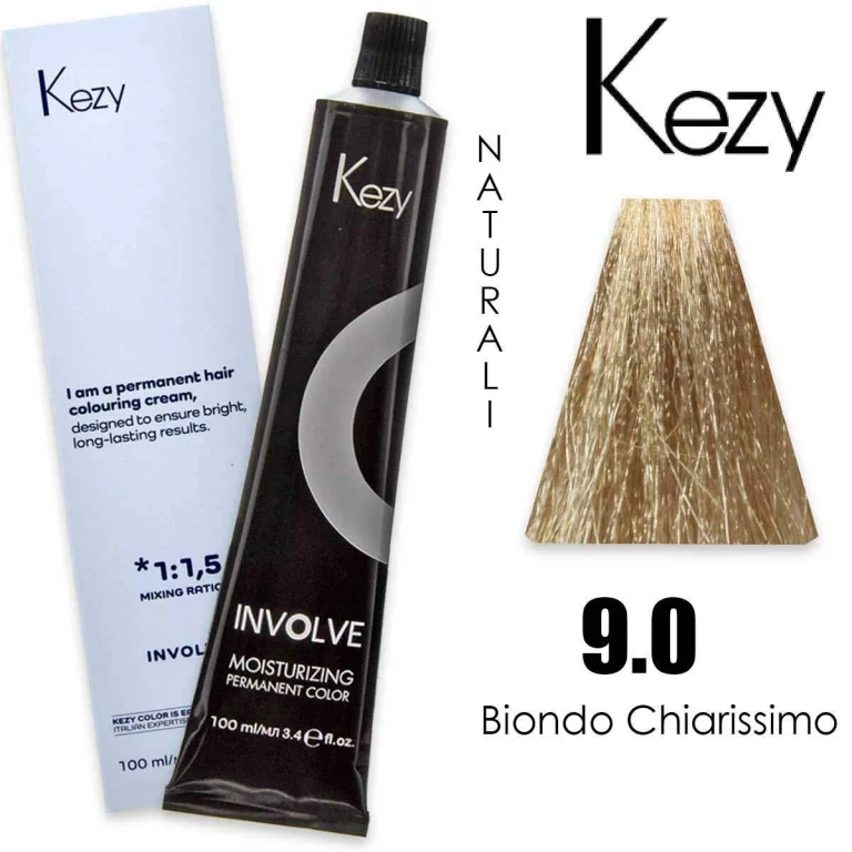involve color 100 ml very light blonde 9.0