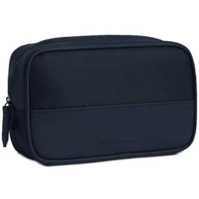 Burberry, fabric bag, dark blue