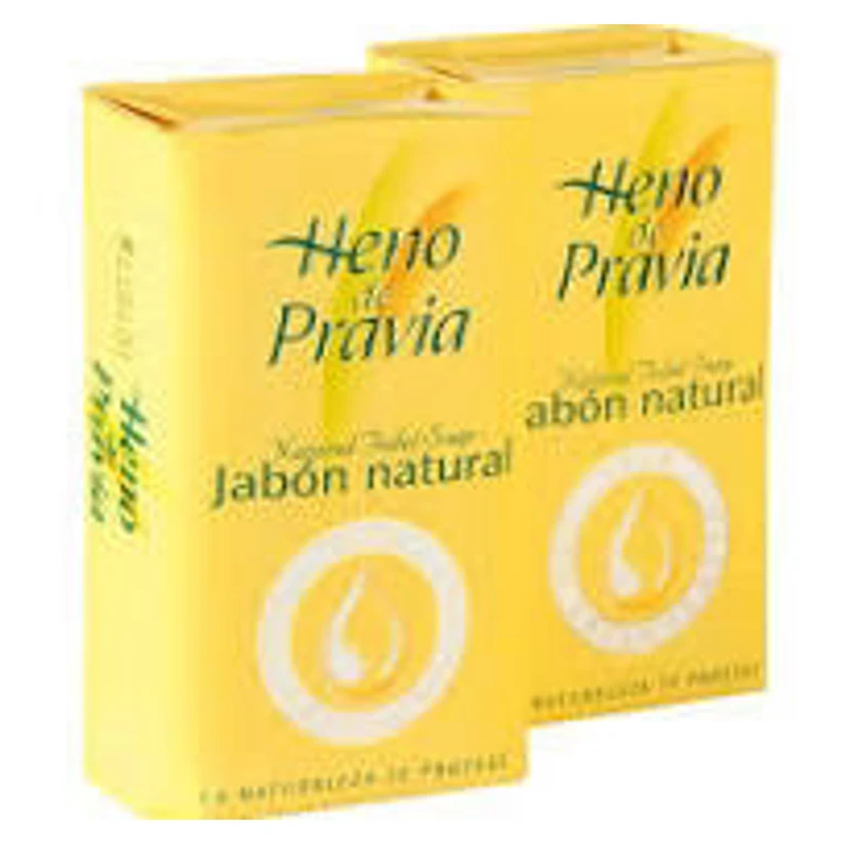 Original natural soap package Heno De Pravia 2 x 115 g