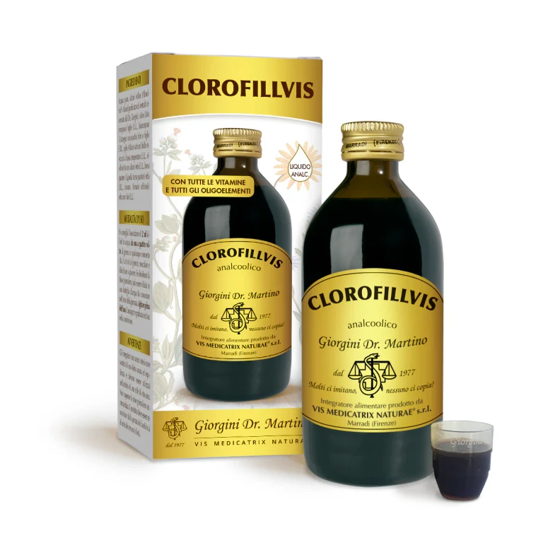 Clorofillvis 200 ml Líquido sin alcohol