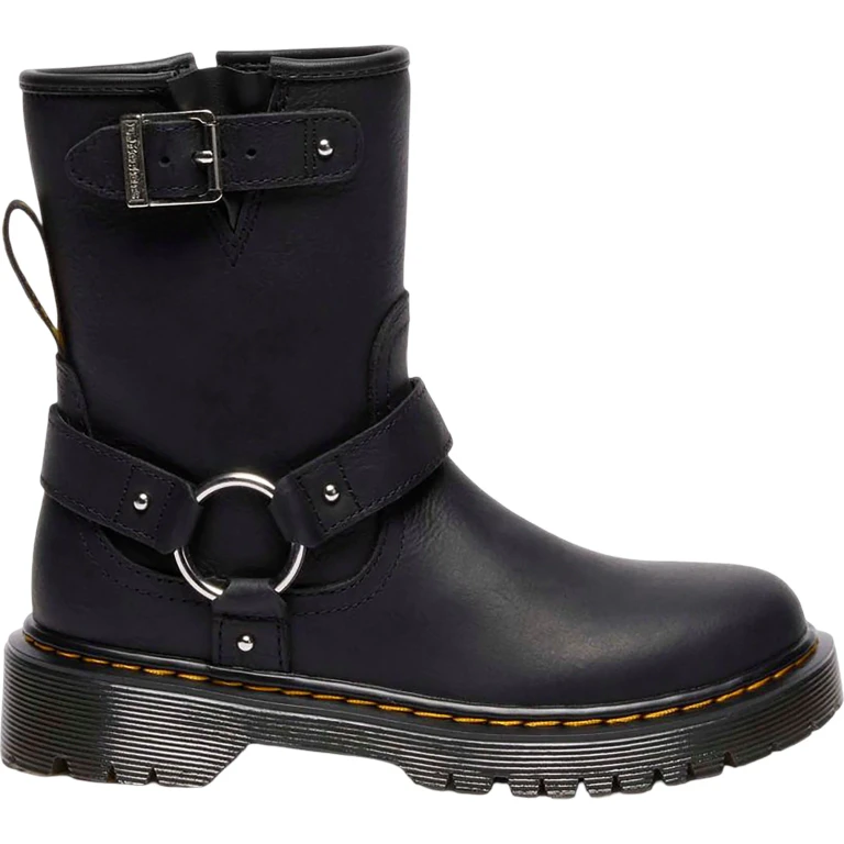 Genaya Leather Biker Boots - Junior