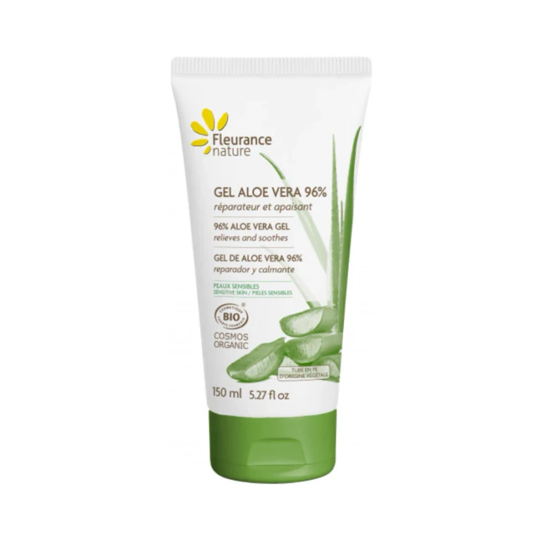 ORGANIC ALOE VERA GEL 96% Repairing and Soothing 150ml