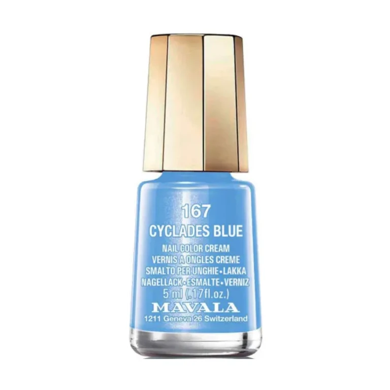 Nail polish Mavala 167 Cyclades Blue 5ml