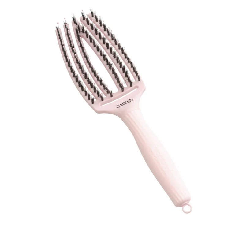 Hairbrush Olivia Garden Finger Brush Combo pastel pink