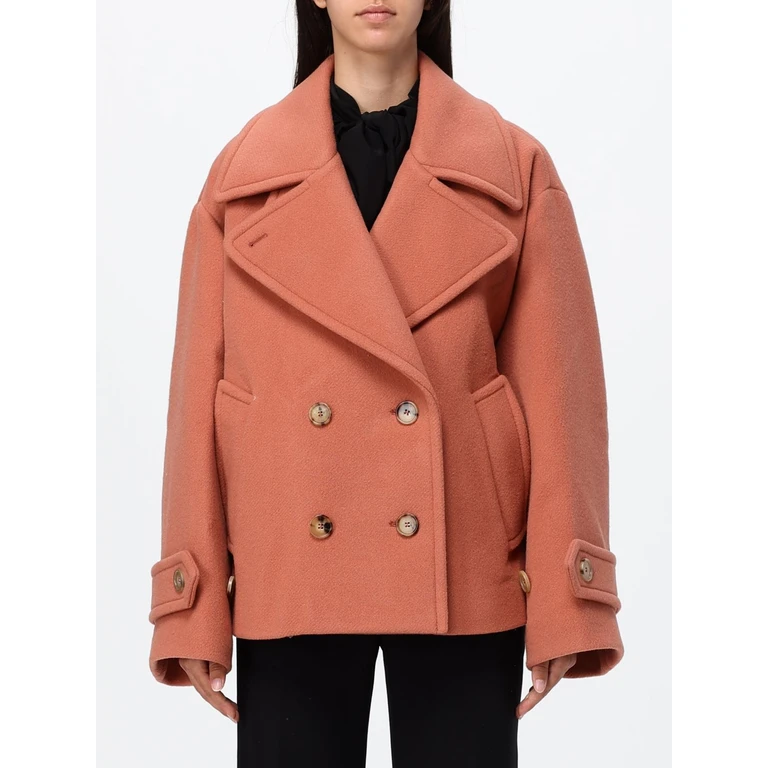 CHLOÉ Coat Woman color Pink (CH25WMA962726AG)