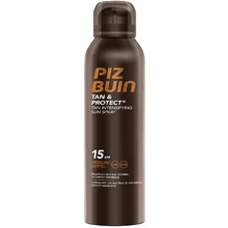 TAN & PROTECT Tanning Intensifier Sunscreen Spray SPF 15 - Protective spray for intense tanning - 150 ml