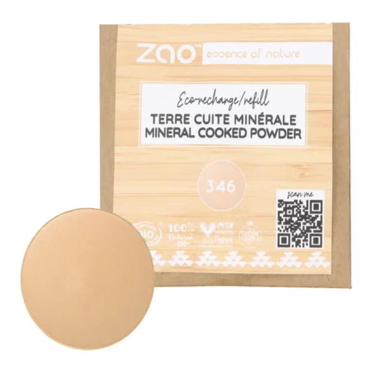 Cooked Mineral Powder Refill, 346 Light Beige (15 G)