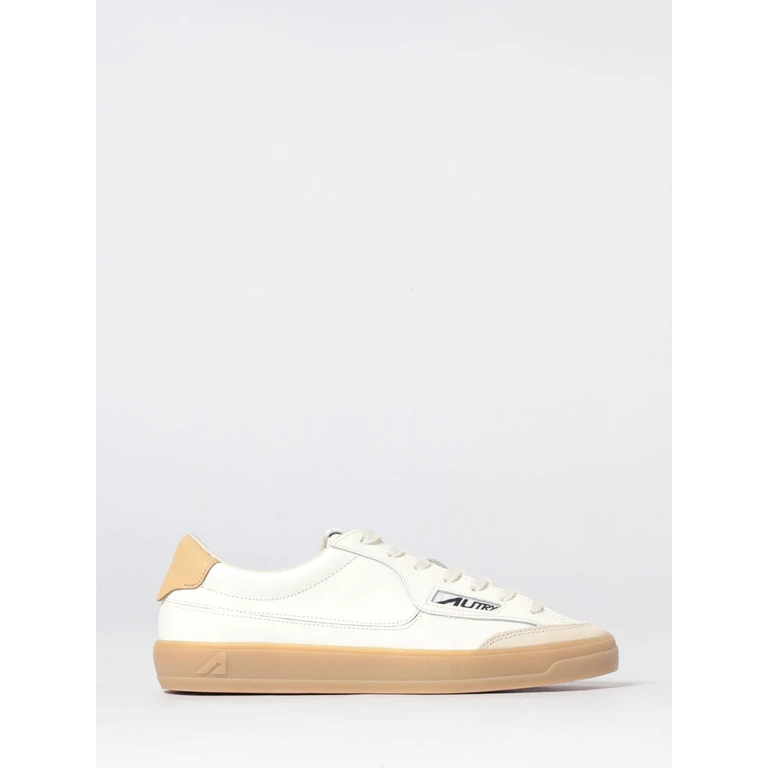 Windscape Bicolour Leather Low-Top Trainers with Rubber Sole (SCLMUK08)