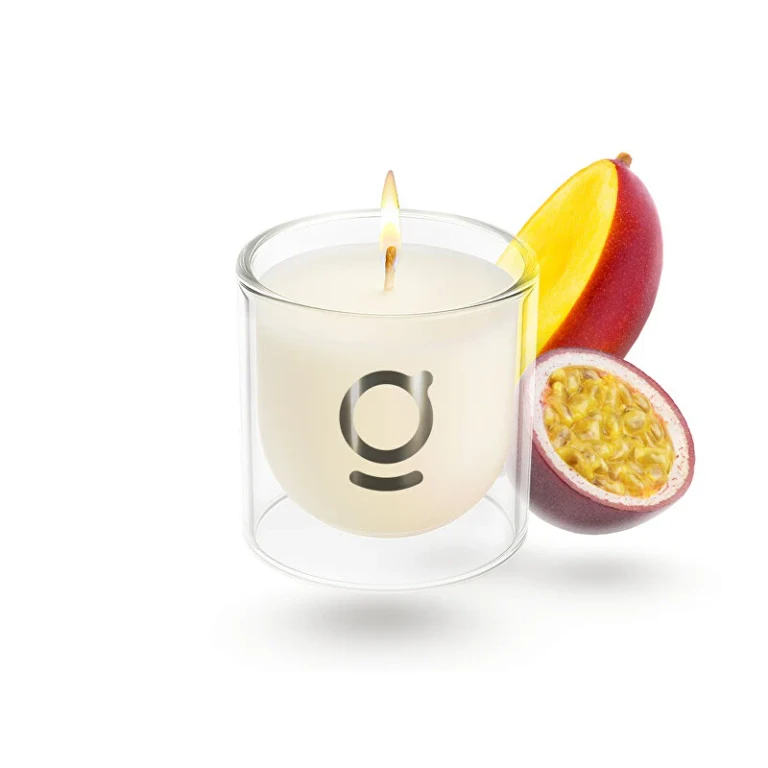 Soy Candle Gold With Passion Fruit And Mango 200 G