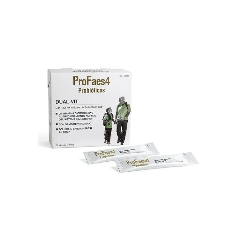 Faes Farma Profaes 4 プロバイオティク デュアルスティック ビタミン
