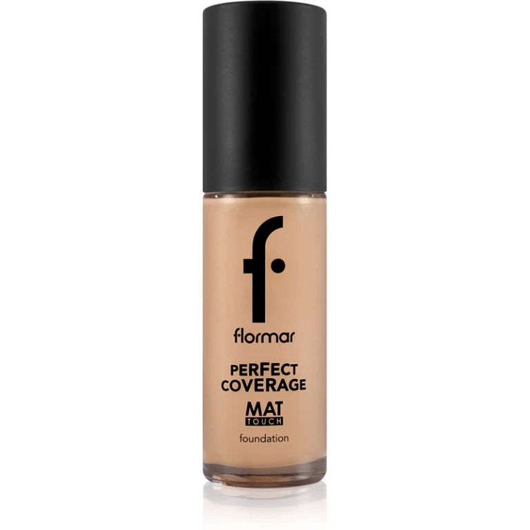 Perfect Coverage Mat Touch mattifying foundation for combination and oily skin color 301 Soft Beige 30 ml