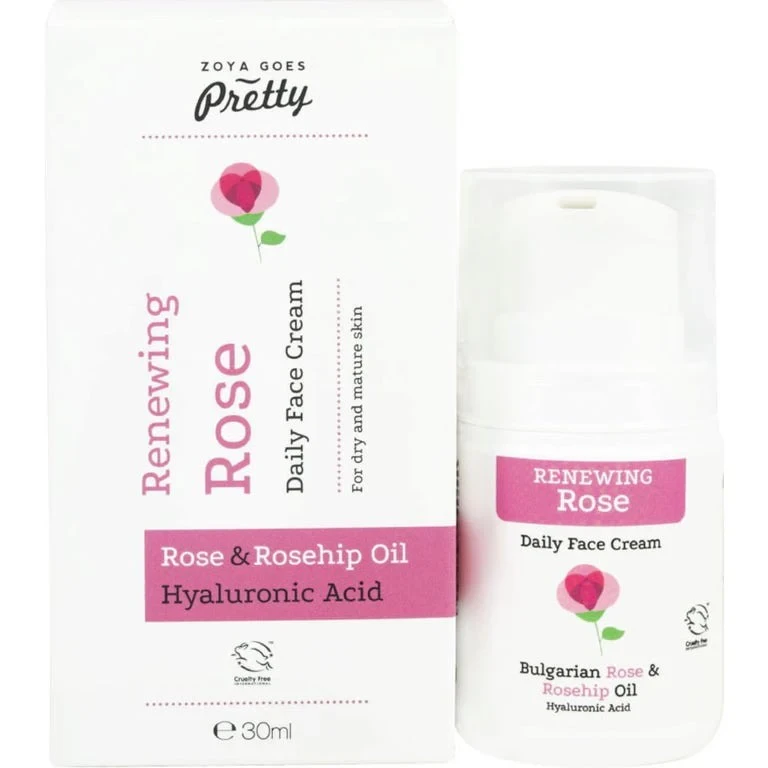 Rose Renewing Daily Face Cream, 30 ml