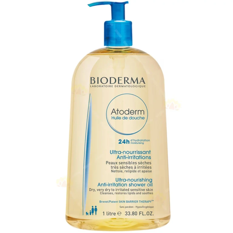 Atoderm Ultra-Nourishing Anti-Irritation Shower Oil 1000 ml for Sensitive Dry Skin