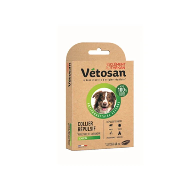 Clemente Thékan Vetosan Natural Dog Repellent Necklace 68 cm