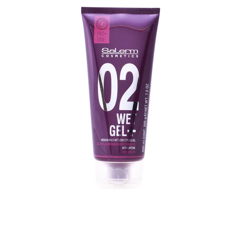 Wet Gel + Wet effect styling gel with medium hold 200 ml