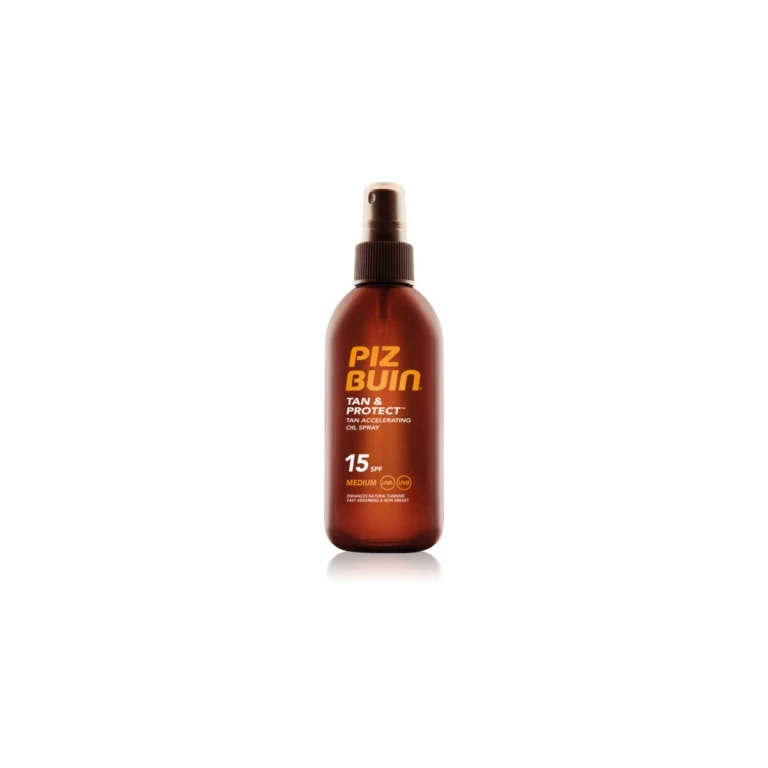 Tan And Protect Spray Tanning Oil Accelerator SPF15 150ml