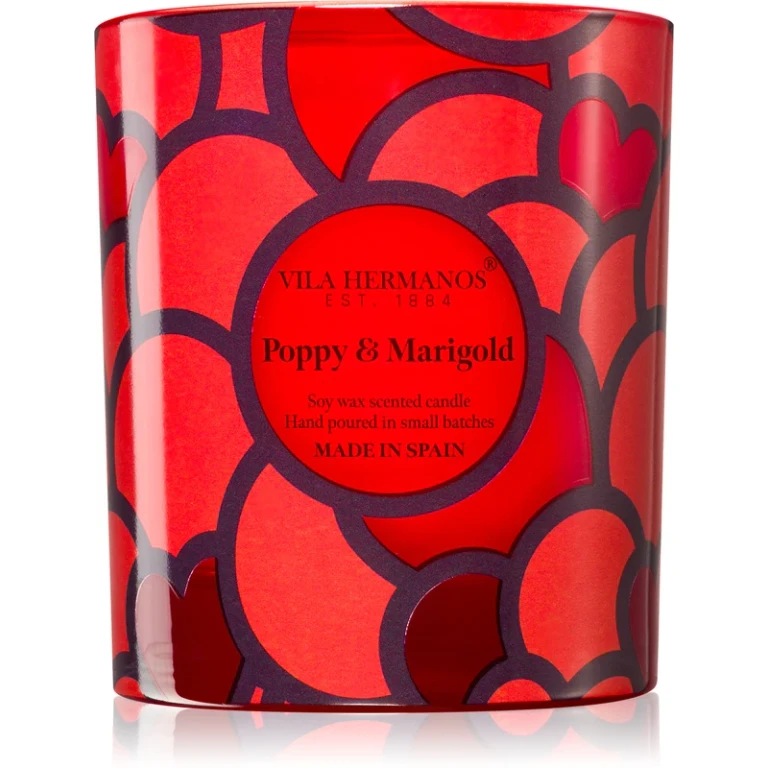 70ths Year Poppy & Marigold scented candle 200 g