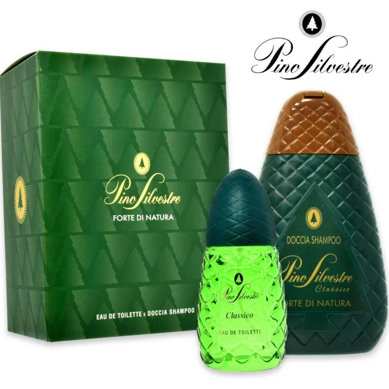 Gift Set Pino Silvestre: Eau De Toilette 75Ml + Shower Shampoo 400Ml