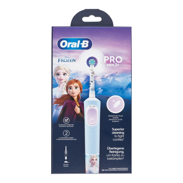 Oral-b Rechargeable Electric Toothbrush Disney Frozen Pro Kids3+ 1 unit