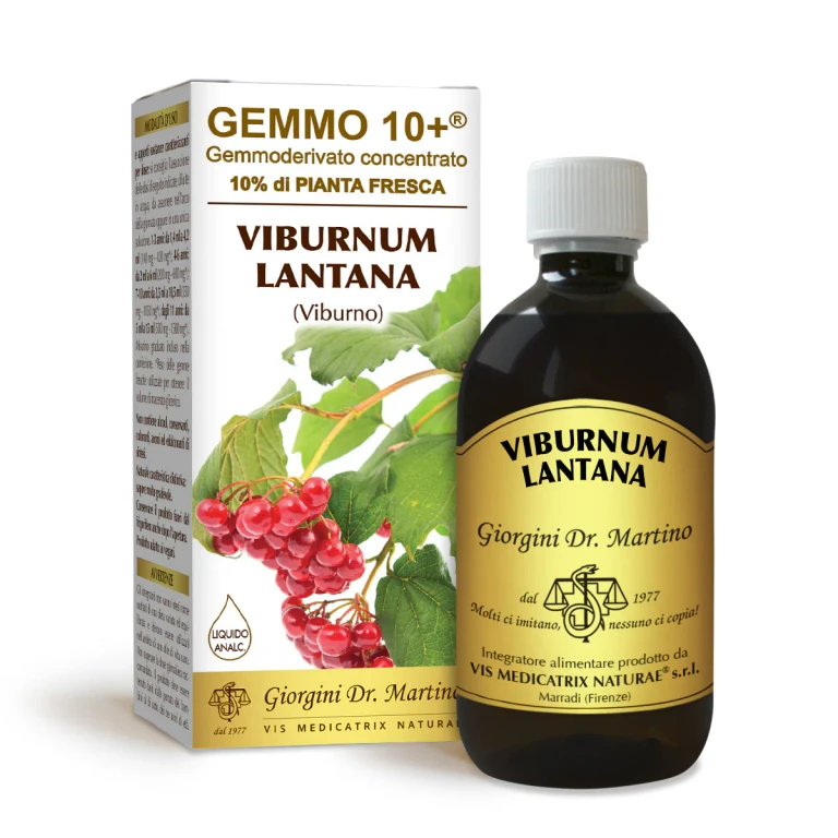 gemmo 10+ viburnum 500 ml non-alcoholic liquid